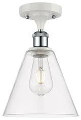 Innovations 516-1C-WPC-GBC-82-LED 1 Light Semi-Flush Mount