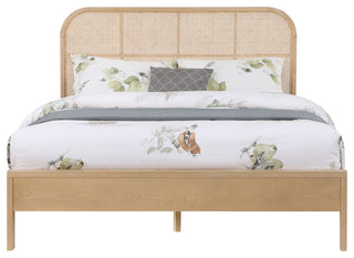 Siena Ash Wood Bed, Natural, King