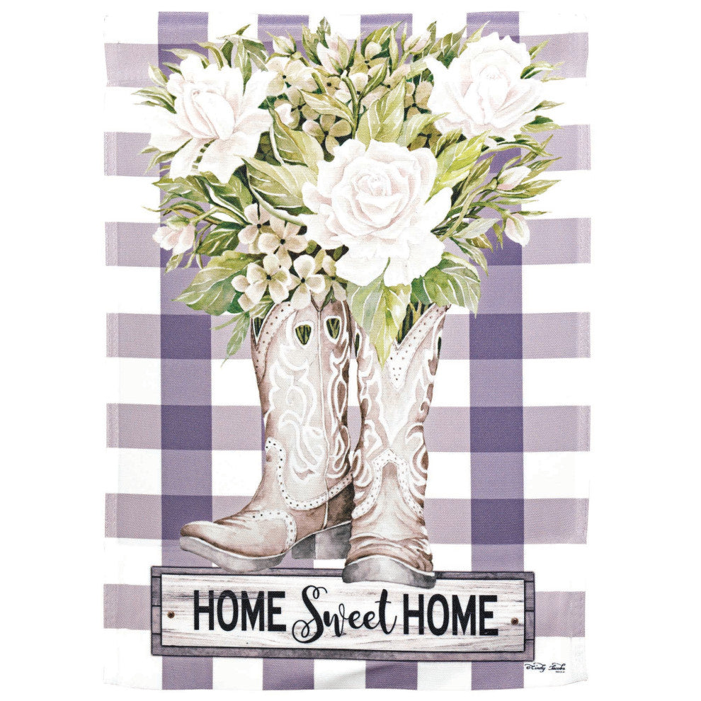 Flag Home Sweet Home Boots 30x44