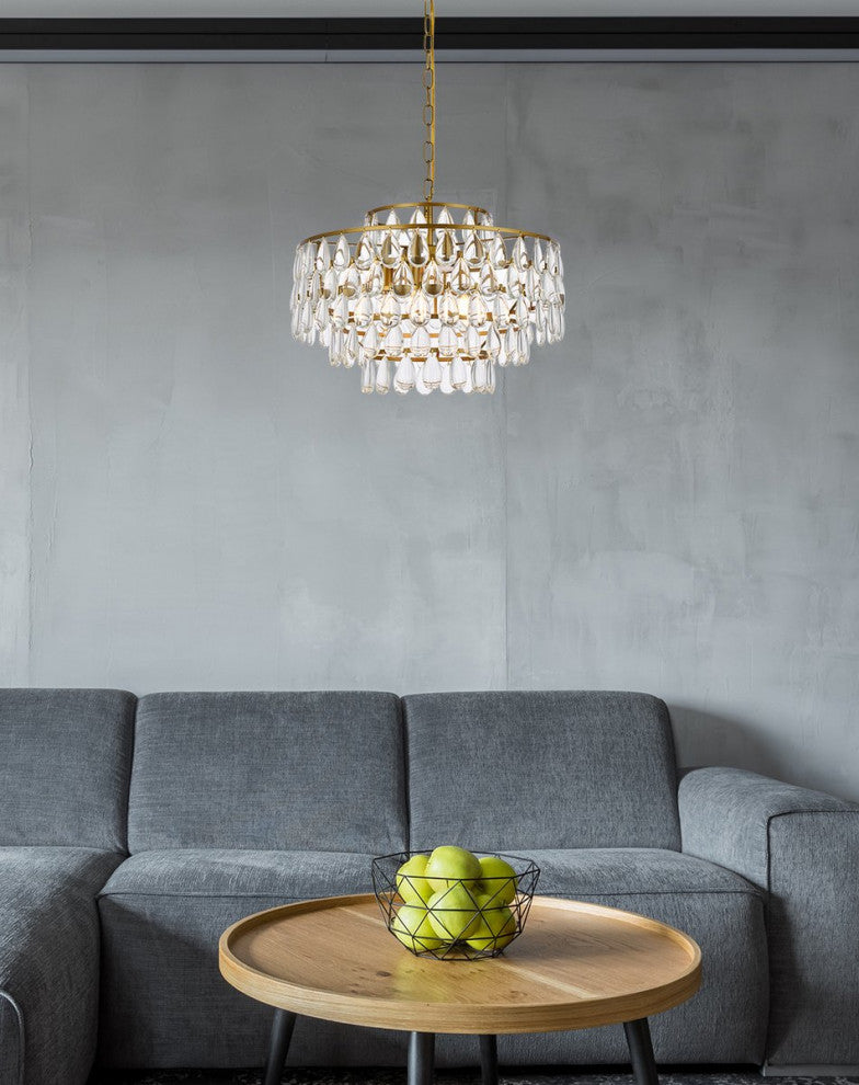 Murphy 20" Pendant, Brass