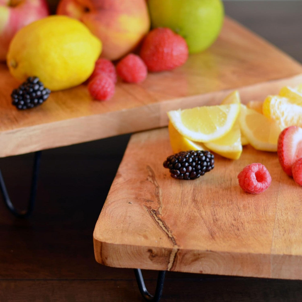 2 Piece Raised Tray Set
