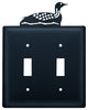 Loon Double Switch Cover