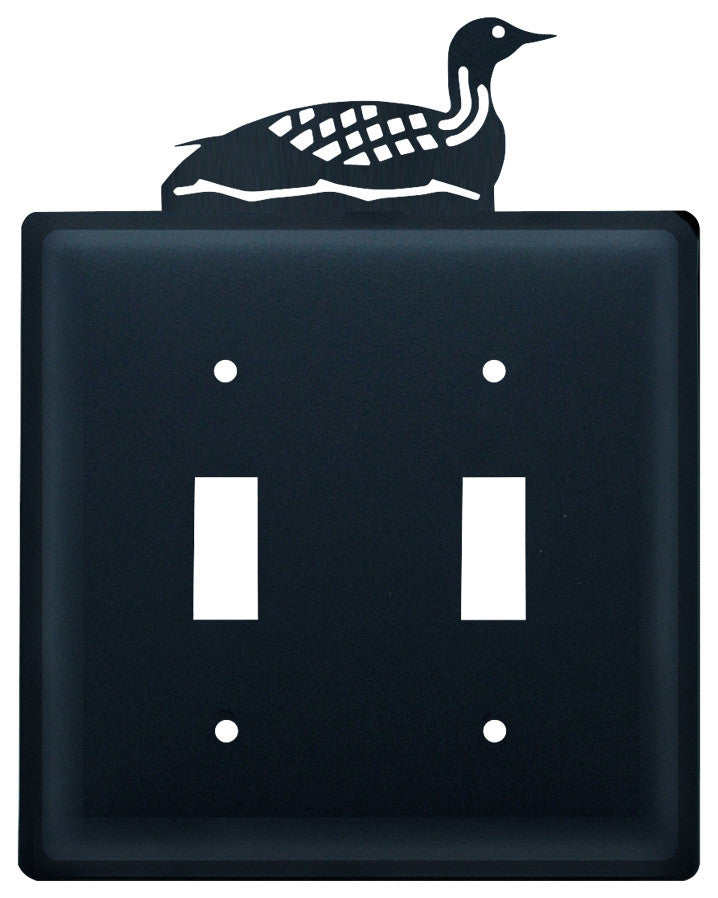 Loon Double Switch Cover