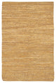 Saket Contemporary Area Rug, Gold and Beige, 7'9"x10'6" Rectangle