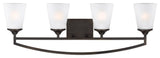 Generation Lighting Lighting 4-Light Wall/ Bath, Burnt Sienna
