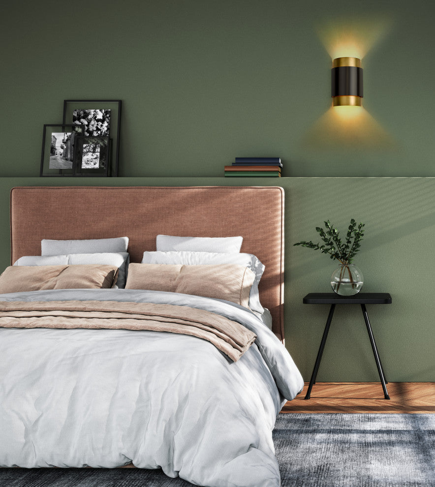 Zlite 739S-BRZ-RB 2-Light Wall Sconce, Bronze