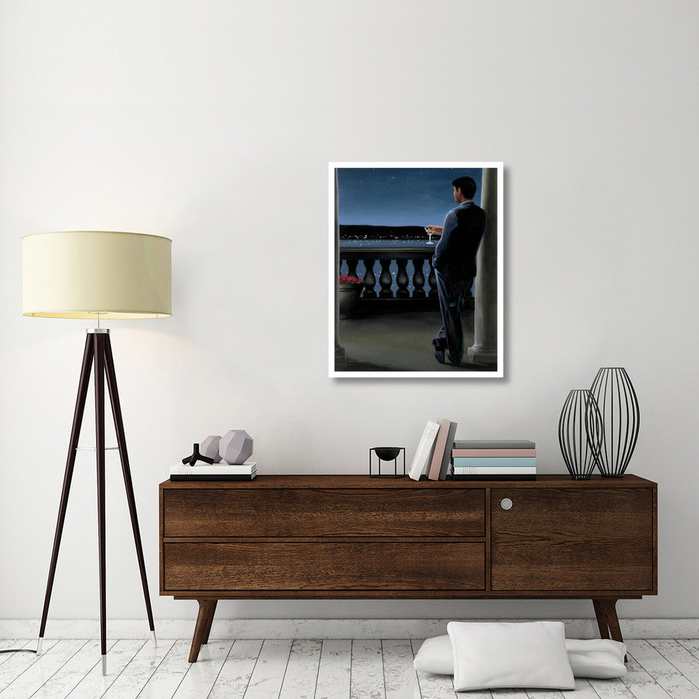 "Thinking of Her" Digital Paper Print by James Wiens, 30"x37"