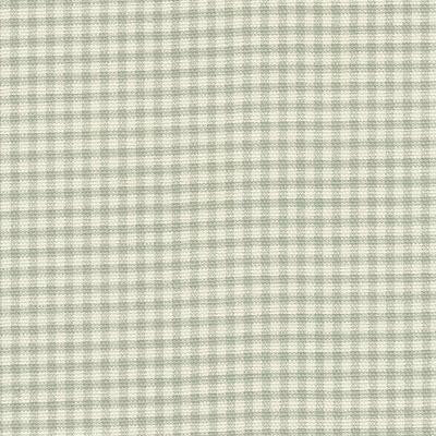 Gingham Fabric, Seafoam