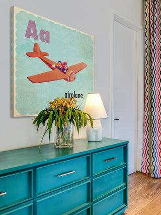 "Airplane" Painting Print on Canvas by Curtis