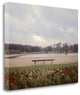 "Banc De Jardin - 7" By Alan Blaustein, Giclee Print on Gallery Wrap Canvas