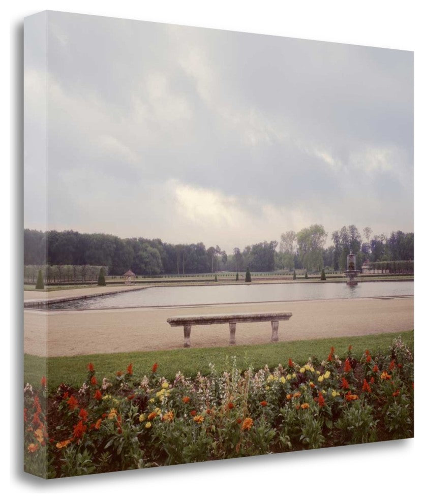 "Banc De Jardin - 7" By Alan Blaustein, Giclee Print on Gallery Wrap Canvas