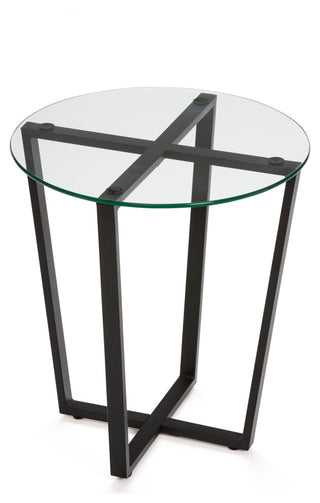 Mango Steam Metro Coffee and End Table, Clear, End Table