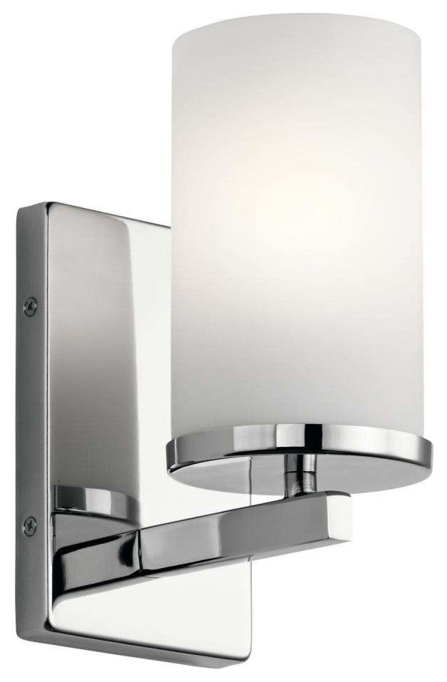 Crosby Wall Sconce 1-Light, Chrome