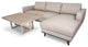 White Wash Trestle Coffee Table