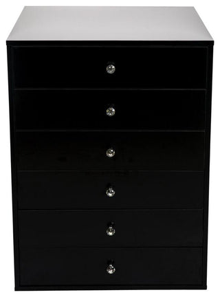 SlayStation 6 Drawer Chest, Pro Black