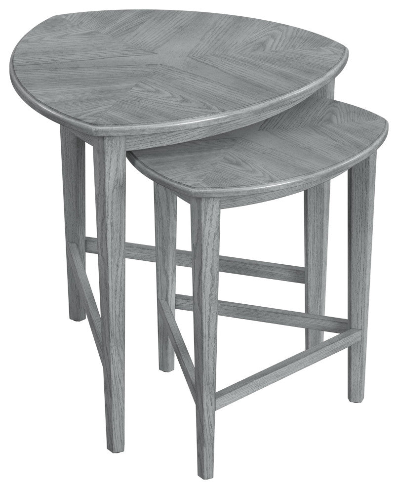 Finnegan Nesting Tables, Set of 2, Grey