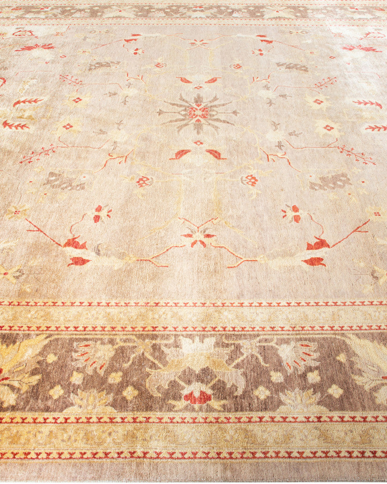 ECLECTIC, Hand Knotted Area Rug 11' 10" X 9' 2"