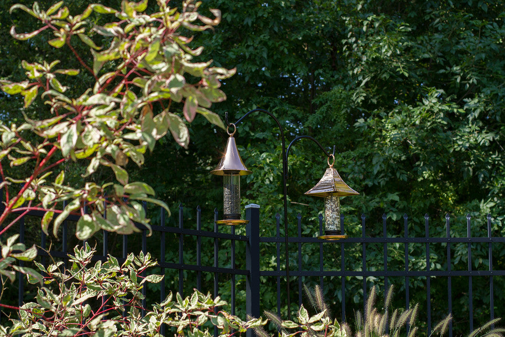 Castella Bird Feeder, Polished Copper
