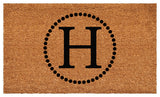 Calloway Mills Barron Doormat, Letter H