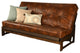 Rowan Frame, Reclaim Mocha Finish, Oregon Trail Saddle Mattress