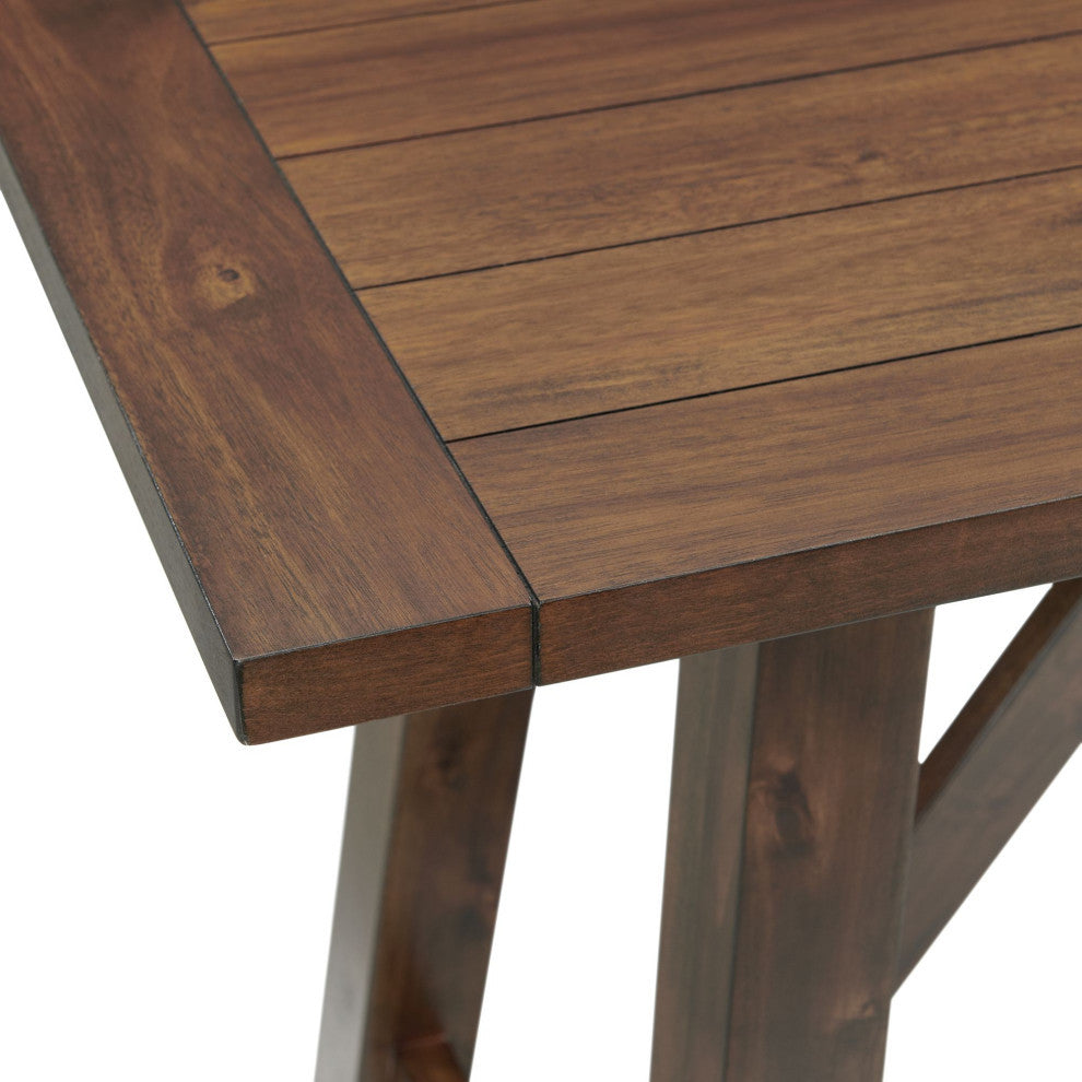 Picket House Furnishings Regan 6-Piece Counter Height Dining Set, Cherry