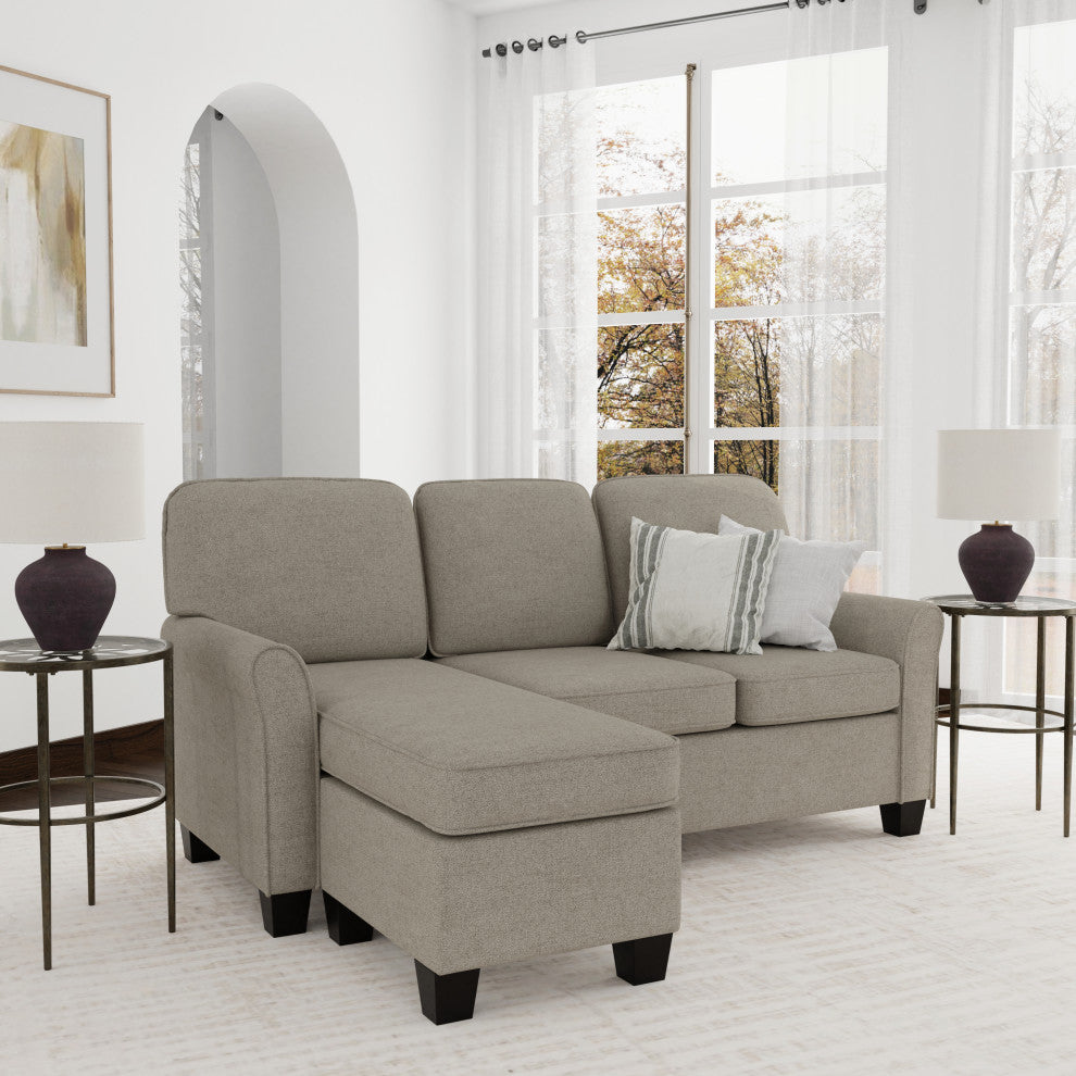 Hillsdale Lorena Upholstered , Greige, Sofas and Loveseats