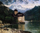 Gustave Courbet Chateau du Chillon, 20"x25" Gallery Wrapped Canvas Print