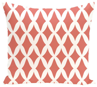 Lattice Kravitz Geometric Print Pillow, Seed, 26"x26"