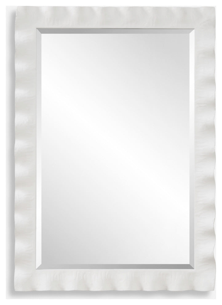 Uttermost 09981 Haya 28-1/4" W x 40" H Rectangular Framed - White