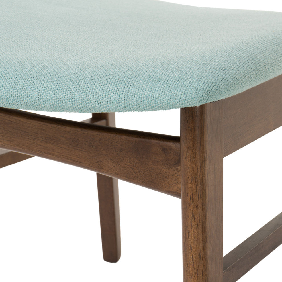 GDF Studio Lucille Mid-Century Modern 5 Piece Dining Set, Mint