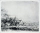 Rembrandt Van Rijn The Landscape With a Cow Drinking Wall Decal