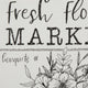 Pig And Flower Market Farmhouse 18x18 inch, 4 Piece