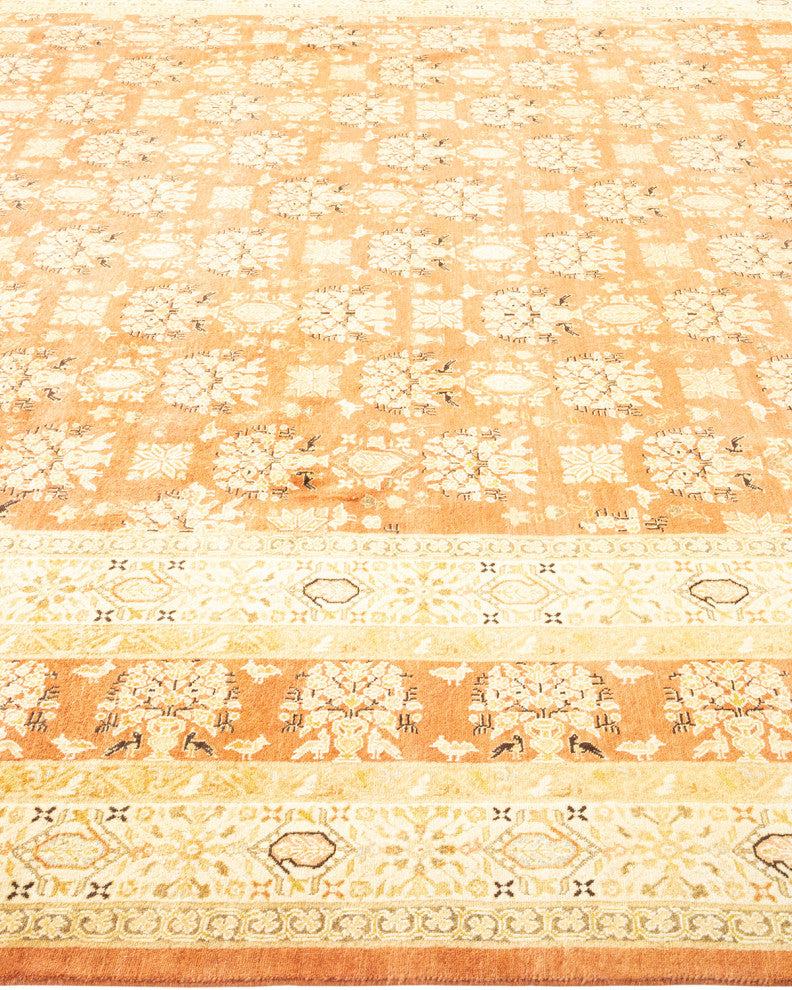 Mogul, One-of-a-Kind Hand-Knotted Area Rug Brown, 8'1"x8'9"