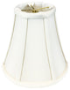 Royal Designs True Bell Basic Lamp Shade, Round Clip Fitter, White, 3.75x7x6.75