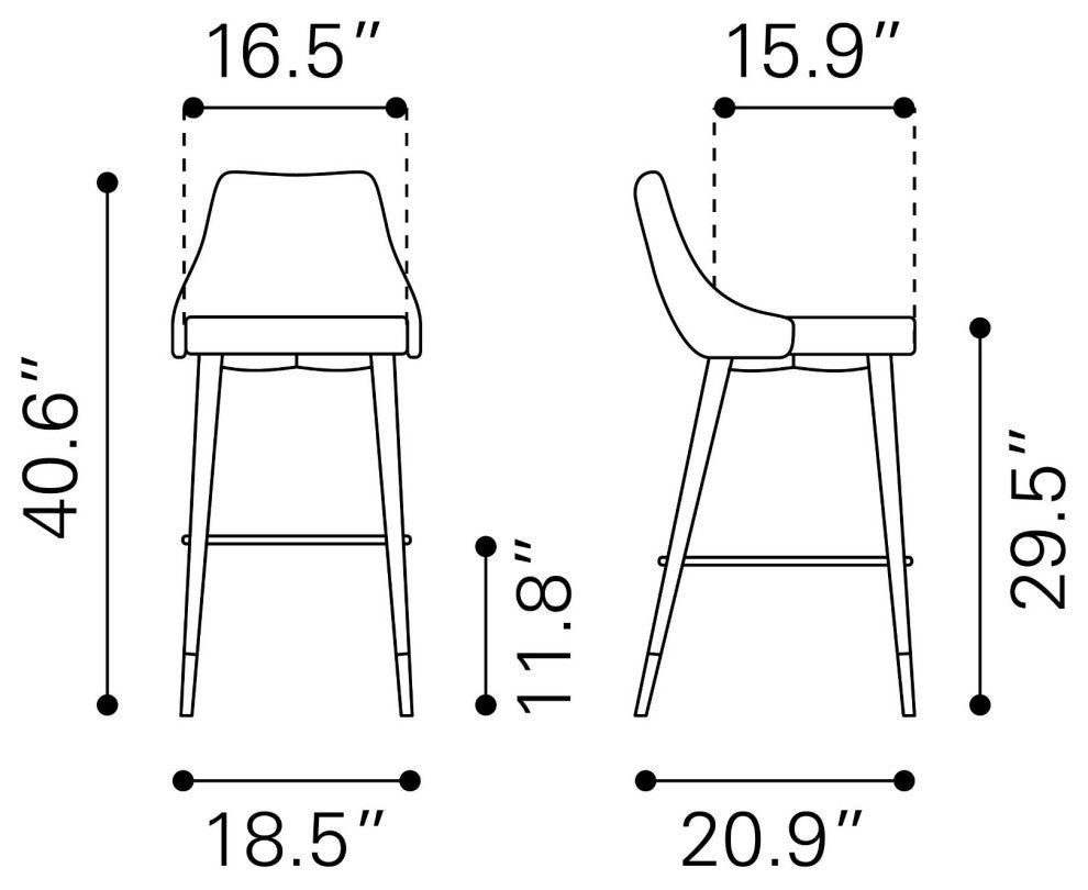 Bar Stool Chair Barstool, Steel Metal, Fabric, Yellow, Black, Gold, Cafe Bistro