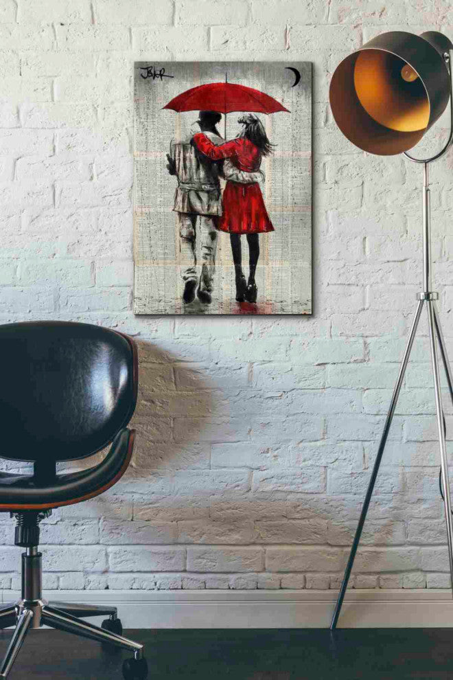 Epic Graffiti "Fall" by Loui Jover, Giclee Canvas Wall Art, 18"x26"
