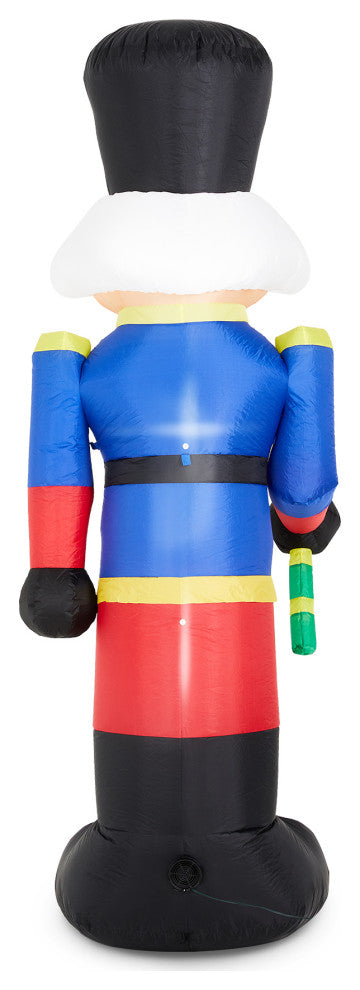 8FT Lighted Inflatable Nutcracker Decor