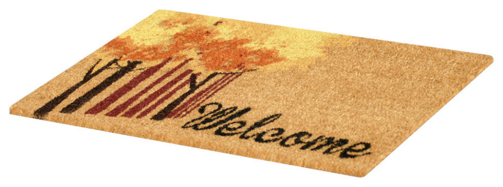 Rubber-Cal Fall Colors ï¿½ "A Welcome Fall Doormat" 15mm X 18" X 30"