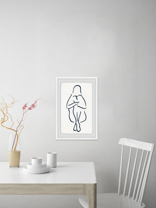 "Engulfed" Framed Painting Print, 16"x24"