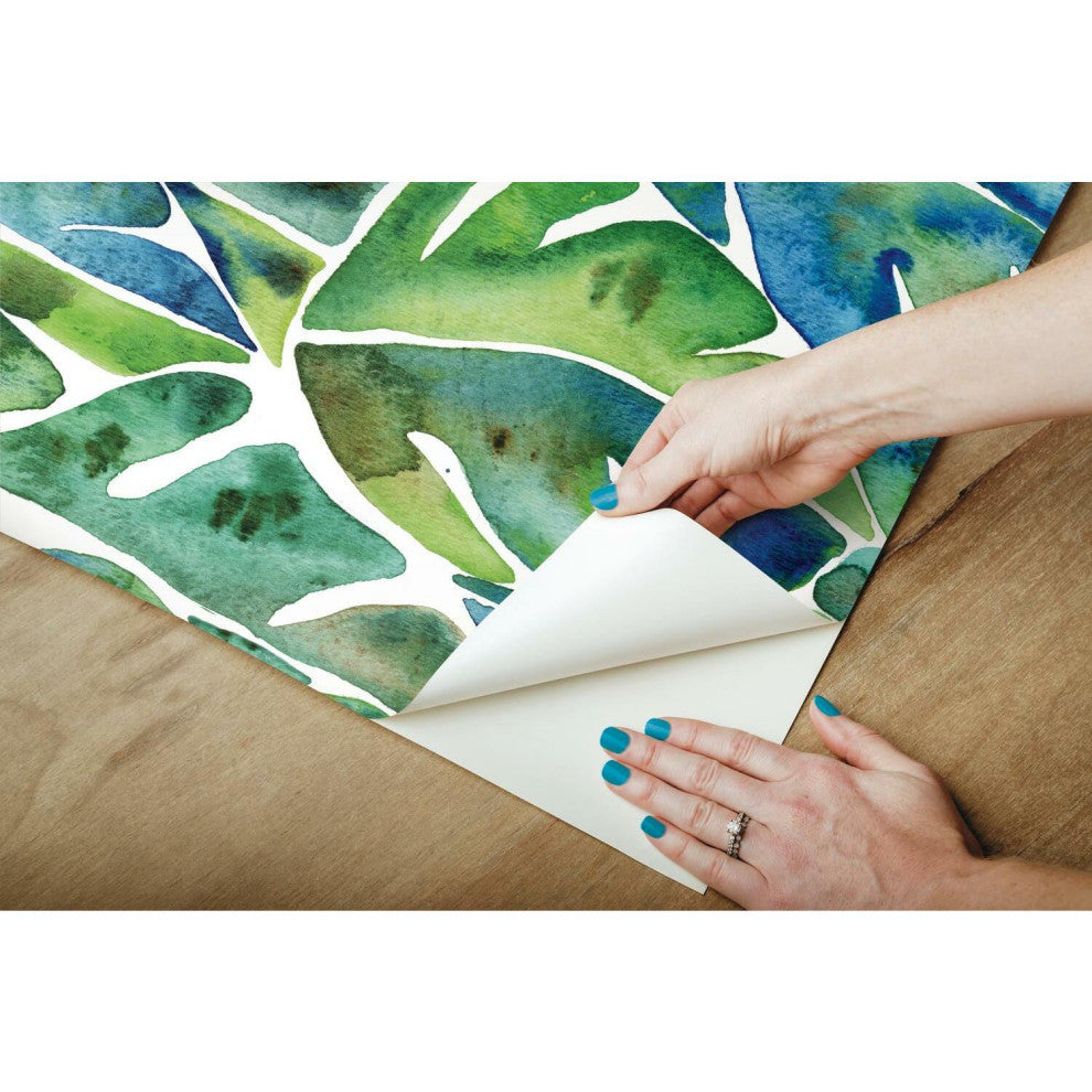 Cat Coquillette Philodendron Peel & Stick Wallpaper