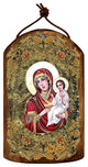 Icon Virgin Mary Directress Wooden Ornament