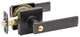 Craftsman Style Keyed Entry Lever, Tuscan Bronze