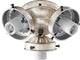 3-Light 190W Light Kit, Aged Silver Leaf