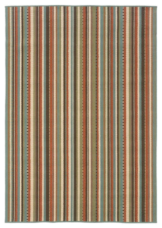 Montego 6996C Green/Blue 5'3" x 7'6" Rug