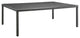 Modway Sojourn 90" Outdoor Patio Dining Table, Chocolate