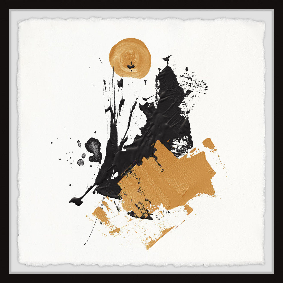 "Upward Dispersion" Framed Painting Print, 18x18