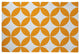 Eye Opener Spring Chenille Rug, Mango, 4'x6'