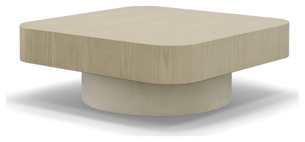 Modrest Teller Modern Square Coffee Table