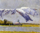 Gustave Caillebotte Laundry Drying  Petit Gennevilliers Gallery Wrapped Canvas