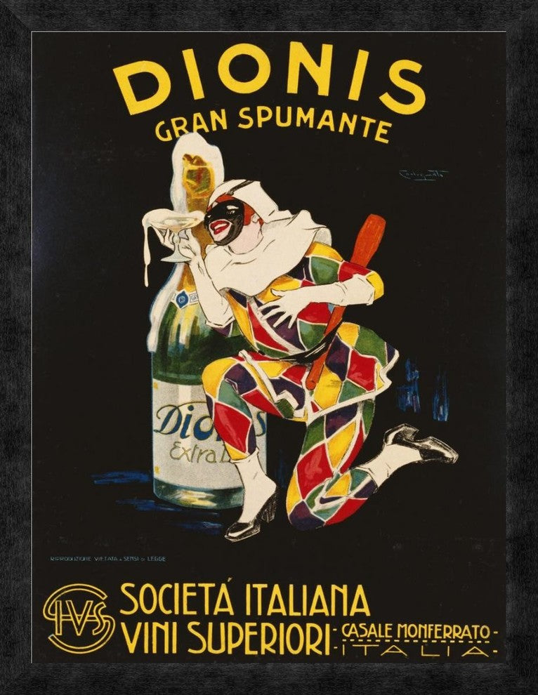 "Dionis, 1928" Framed Canvas Giclee by Plinio Codognato, 20"x26"
